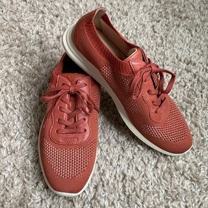 Sofft Cognac Novella Leather Sport Shoe